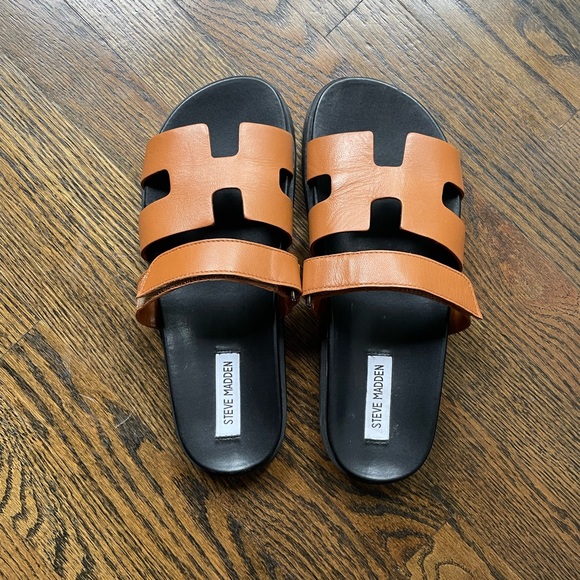 Steve Madden Mayven Slides Sandals - Picture 2 of 4